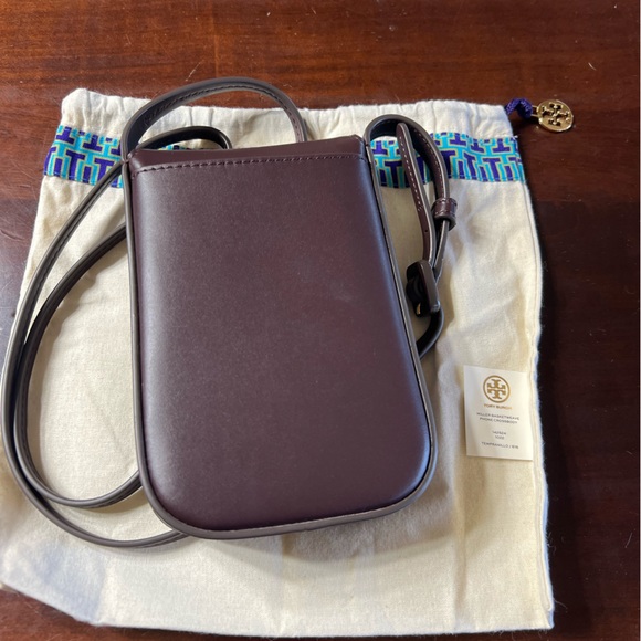 Tory Burch Basketweave Phone Crossbody NEW - Picture 6 of 8